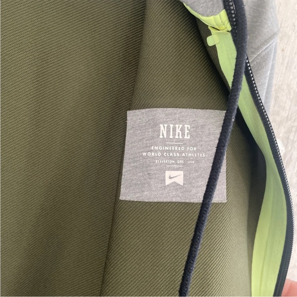 Nike Tech Fleece Full Zip Hoodie Gray 547292-063 Storm fit Sweatshirt Men’s XL - Picture 5 of 6